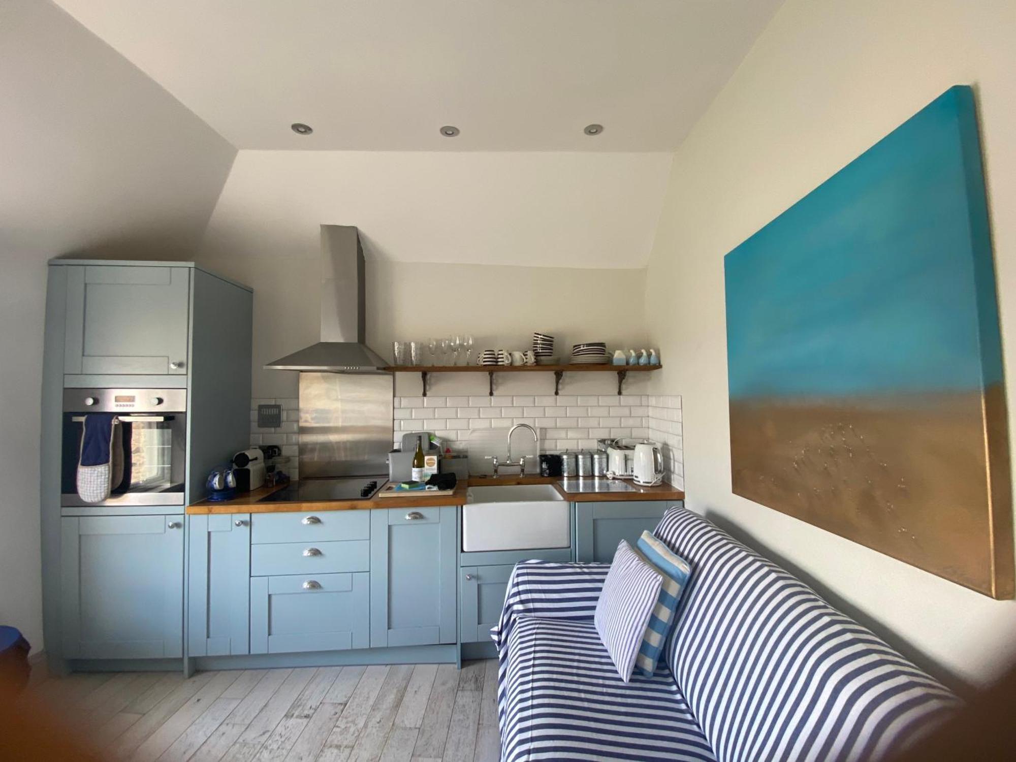 Little Dolly Sea View 2 Bedroom Apartment, St Ives Town, Dog Friendly Bagian luar foto